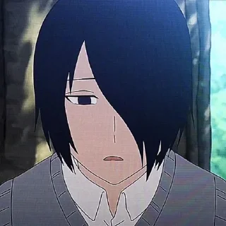 😞 emoji Vampiretto is Yu Ishigami Telegram sticker 7 of 34