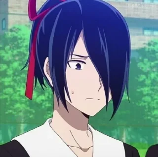 🏳️‍🌈 emoji Vampiretto is Yu Ishigami Telegram sticker 17 of 34
