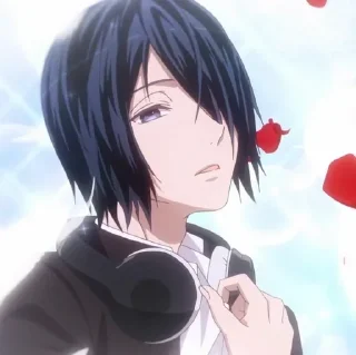 😎 emoji Vampiretto is Yu Ishigami Telegram sticker 13 of 34