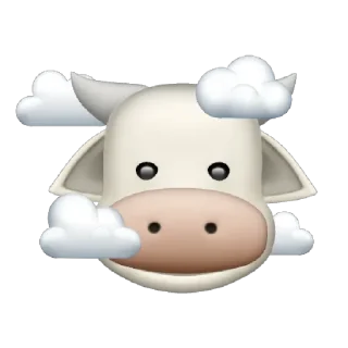🐮 emoji mumu 🐮 Telegram sticker 9 of 19