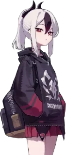 🌟 emoji ☓ Onikata Kayoko II ⨳ @KesitoMania Telegram sticker 8 of 120