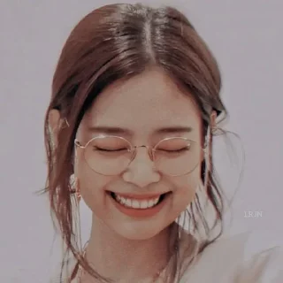 😆 emoji ༶ᴊᴇɴɴɪᴇ៚ @BlackPink_Stickerr4 ✦ Telegram sticker 6 of 50