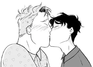 😘 emoji Heartstopper Telegram sticker 9 of 24