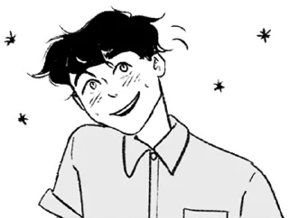 😃 emoji Heartstopper Telegram sticker 8 of 24