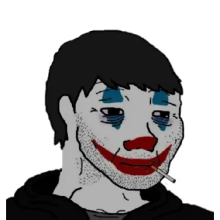 🤡 emoji Doomer Telegram sticker 9 of 40
