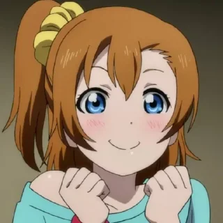 🎙 emoji ❀love live @stickerspackanime Telegram sticker 10 of 120