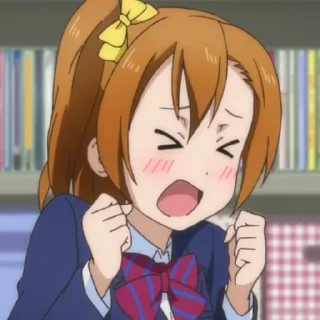 🎙 emoji ❀love live @stickerspackanime Telegram sticker 8 of 120