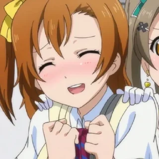 🎙 emoji ❀love live @stickerspackanime Telegram sticker 14 of 120