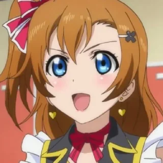 🎙 emoji ❀love live @stickerspackanime Telegram sticker 16 of 120