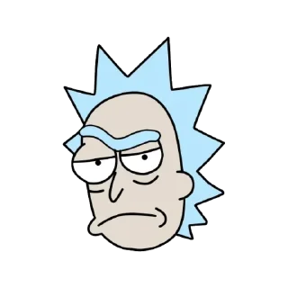 Sticker from Rick and Morty by @TheYehudi