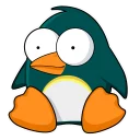 🐧 emoji Cartoon Telegram sticker 23 of 101