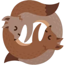 Sticker from Facebook Foxes 2