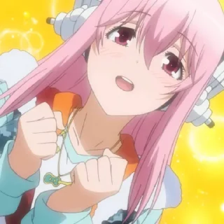 😍 emoji super sonico @stickerspackanime Telegram sticker 10 of 75