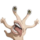 ✋ emoji anime Telegram sticker 8 of 32