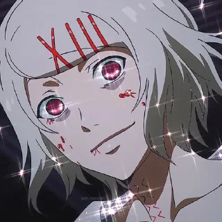 🙂 emoji Suzuya juuzou /\̶ Telegram sticker 7 of 53