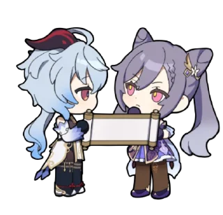 👭 emoji Genshin reacts @carlysticker Telegram sticker 13 of 61