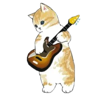 🎸 emoji Kitties @MyselfMeandIo Telegram sticker 5 of 41