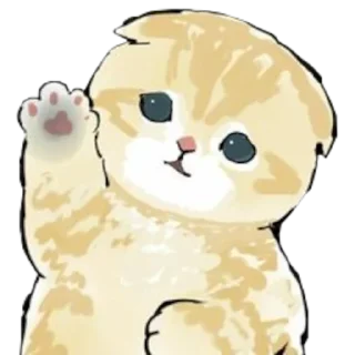 ✋ emoji Kitties @MyselfMeandIo Telegram sticker 11 of 41