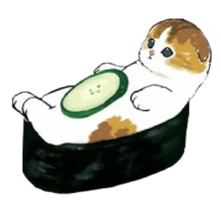 🍣 emoji Kitties @MyselfMeandIo Telegram sticker 18 of 41