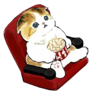 🍿 emoji Kitties @MyselfMeandIo Telegram sticker 17 of 41