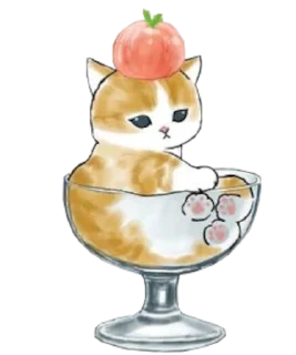 🍑 emoji Kitties @MyselfMeandIo Telegram sticker 23 of 41