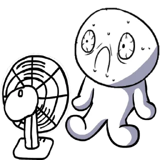 😫 emoji white face @farsisticker Telegram sticker 8 of 21