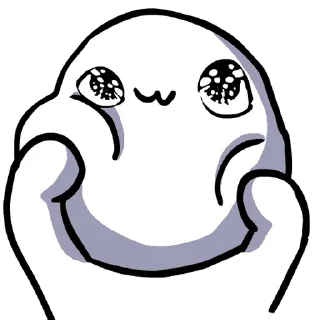 😊 emoji white face @farsisticker Telegram sticker 6 of 21
