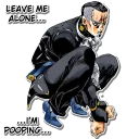 💩 emoji Jojo's Bizzare Adventures Unofficial Stickers Telegram sticker 12 of 76