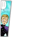 😮 emoji Jojo's Bizzare Adventures Unofficial Stickers Telegram sticker 22 of 76