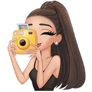 📸 emoji @loveoops_art prettygirl 30💕ᥫ᭡‎‌‌‎‌‌yasᥫ᭡‎‌‌‎‌‌ Telegram sticker 20 of 120