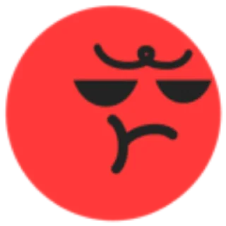 😒 emoji tiktok emojis Telegram sticker 20 of 46