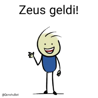 Sticker from Zeus @Qonshubot