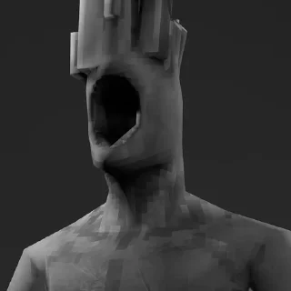 🗿 emoji Ultrashitpost Telegram sticker 7 of 117