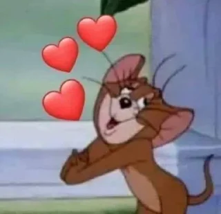 🐭 emoji Jerry Telegram sticker 19 of 37