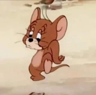 🐭 emoji Jerry Telegram sticker 14 of 37