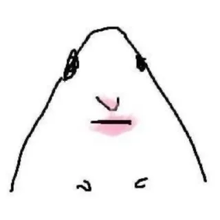 🫥 emoji полустикеры Telegram sticker 5 of 120