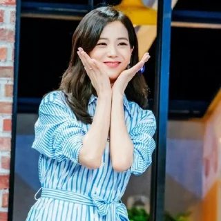 🤗 emoji ༶ᴊɪsᴏᴏ࿐ @BlackPink_Stickerr4 ❈ Telegram sticker 23 of 50