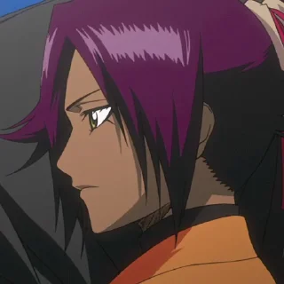 🙁 emoji Shihoin Yoruichi Telegram sticker 13 of 120
