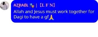 🙏 emoji ₳ⱫⱤ₳ɆⱠ 🎭 |【𝐋 𝐅 𝐍】's sticker kang pack Telegram sticker 13 of 14