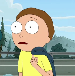 👌 emoji Rick & Morty 1 | @PooAndPee Telegram sticker 18 of 50