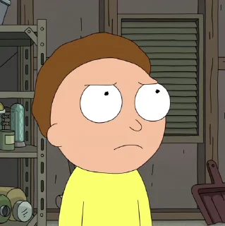👌 emoji Rick & Morty 1 | @PooAndPee Telegram sticker 23 of 50