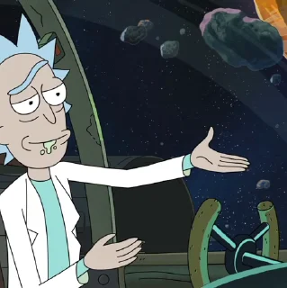 👌 emoji Rick & Morty 1 | @PooAndPee Telegram sticker 20 of 50
