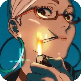 👄 emoji DANDADAN @Mizana_Links Telegram sticker 5 of 68