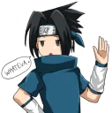 😕 emoji SASUKE [รקร] Telegram sticker 16 of 120
