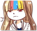 😠 emoji Vocaloid [รקร] Telegram sticker 24 of 120