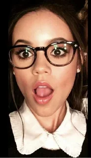 😒 emoji jenna ortega by @suhaylllll Telegram sticker 20 of 26