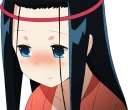😳 emoji Joshiraku! Telegram sticker 19 of 90