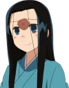 😏 emoji Joshiraku! Telegram sticker 24 of 90