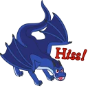😠 emoji Glax the Dragon Telegram sticker 5 of 120