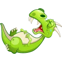 Sticker from Dinosaur Philly / Динозавр Филли